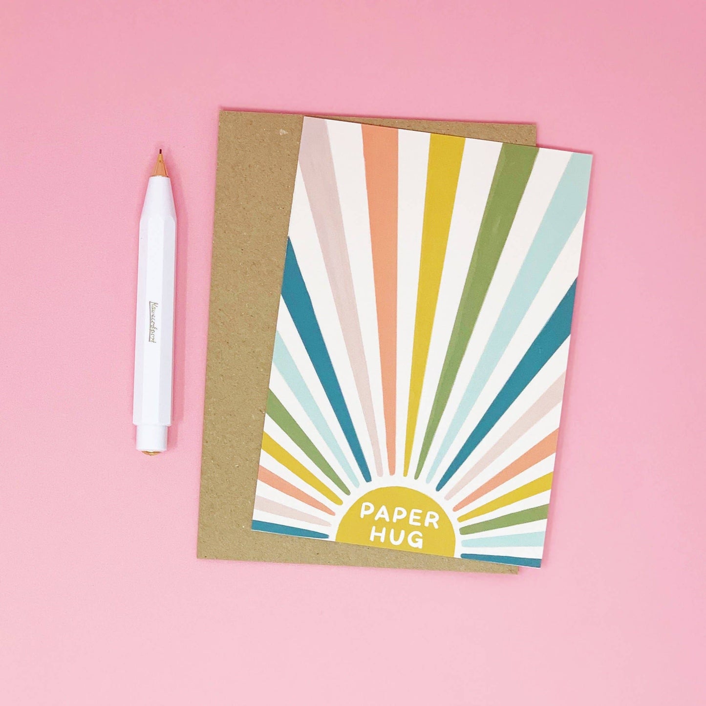 Lomond Paper Co: Paper Hug Greeting Card