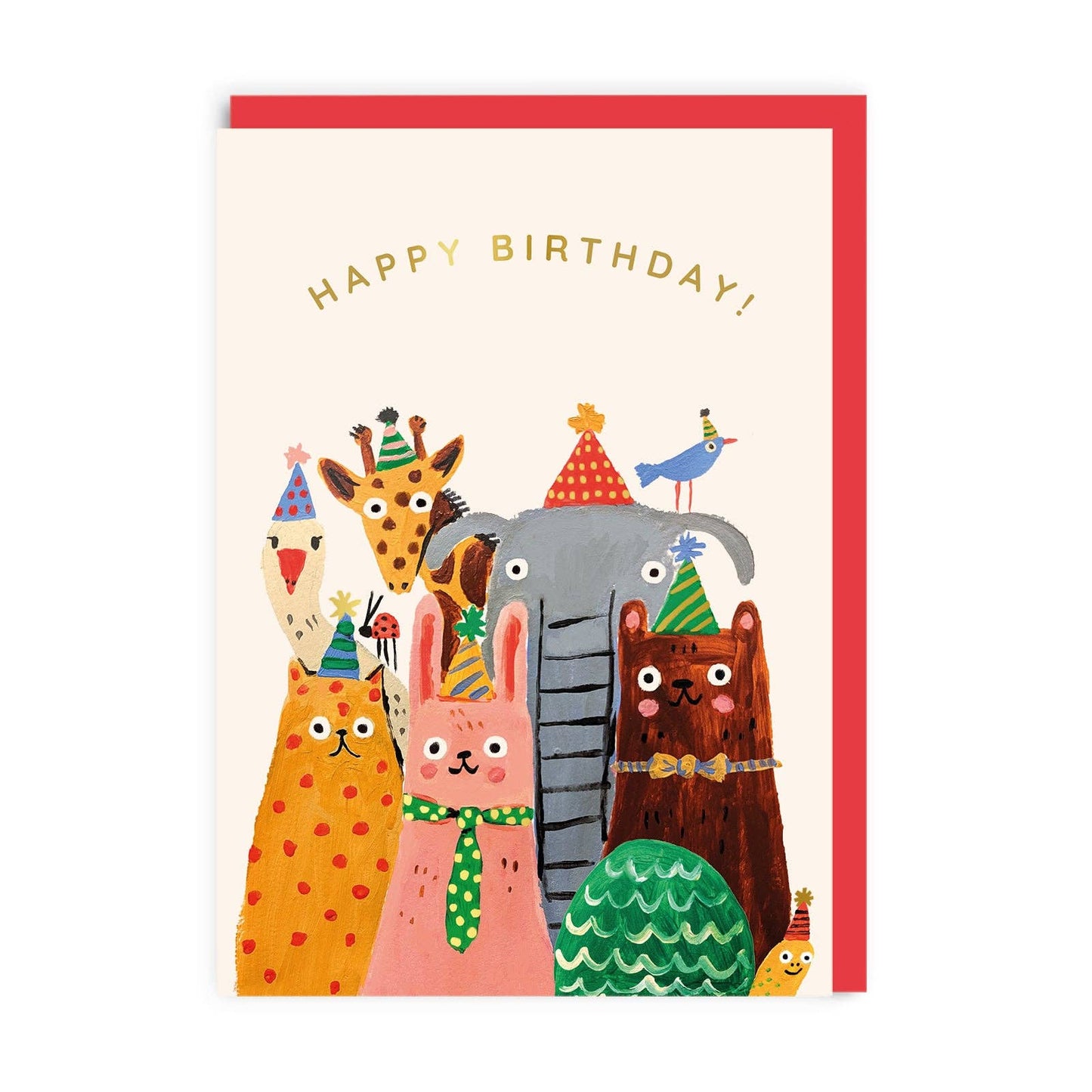 Ohh Deer: Happy Birthday Animals Greeting Card