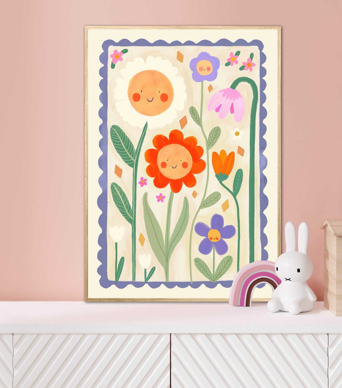 Kate Fox Design: Spring Day (unframed) A5
