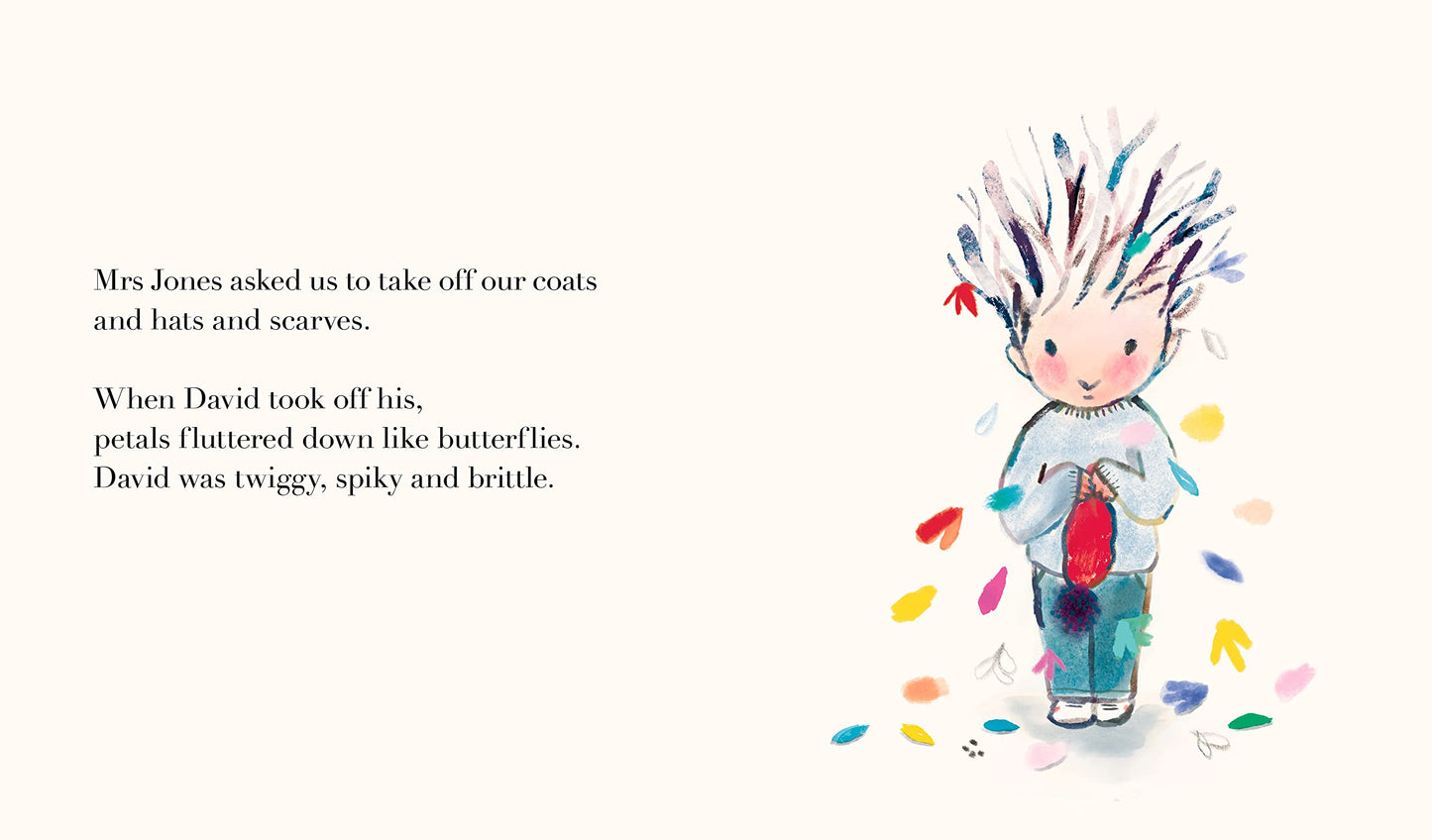 The Boy With Flowers In His Hair