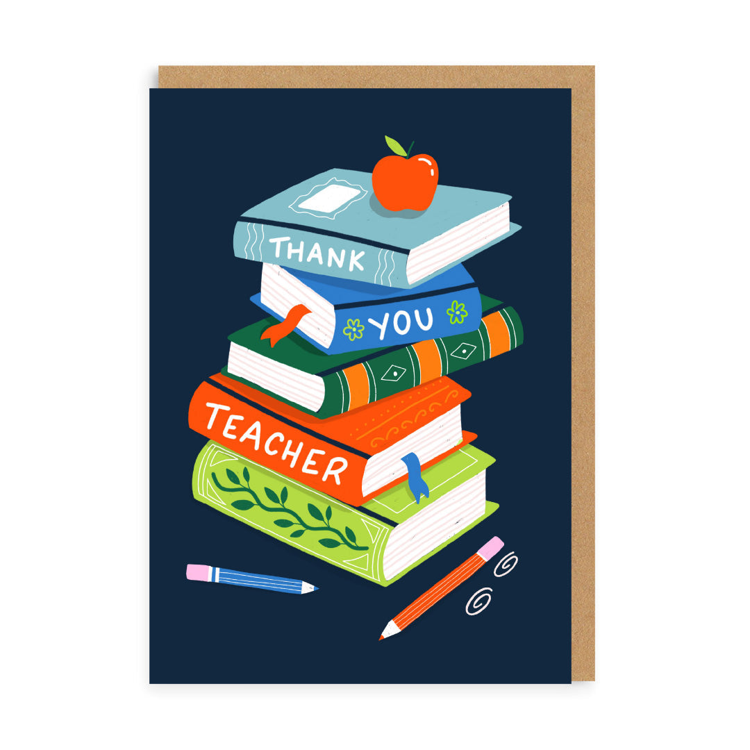 Ohh Deer: Thank You Teacher Books Greeting Card
