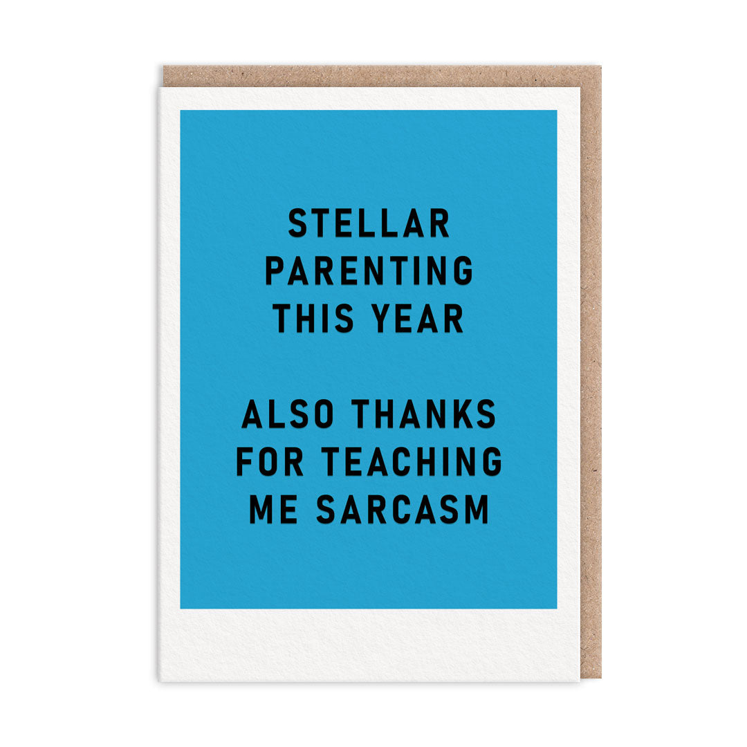 Ohh Deer: Stellar Parenting Father's Day Card