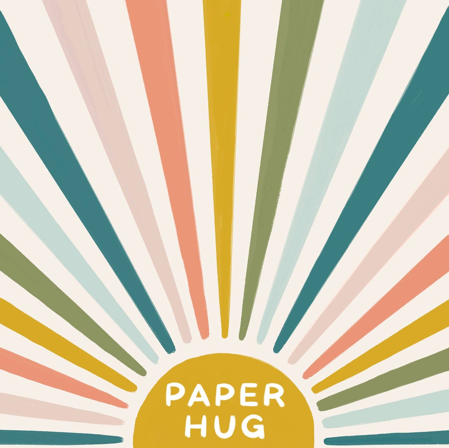 Lomond Paper Co: Paper Hug Greeting Card