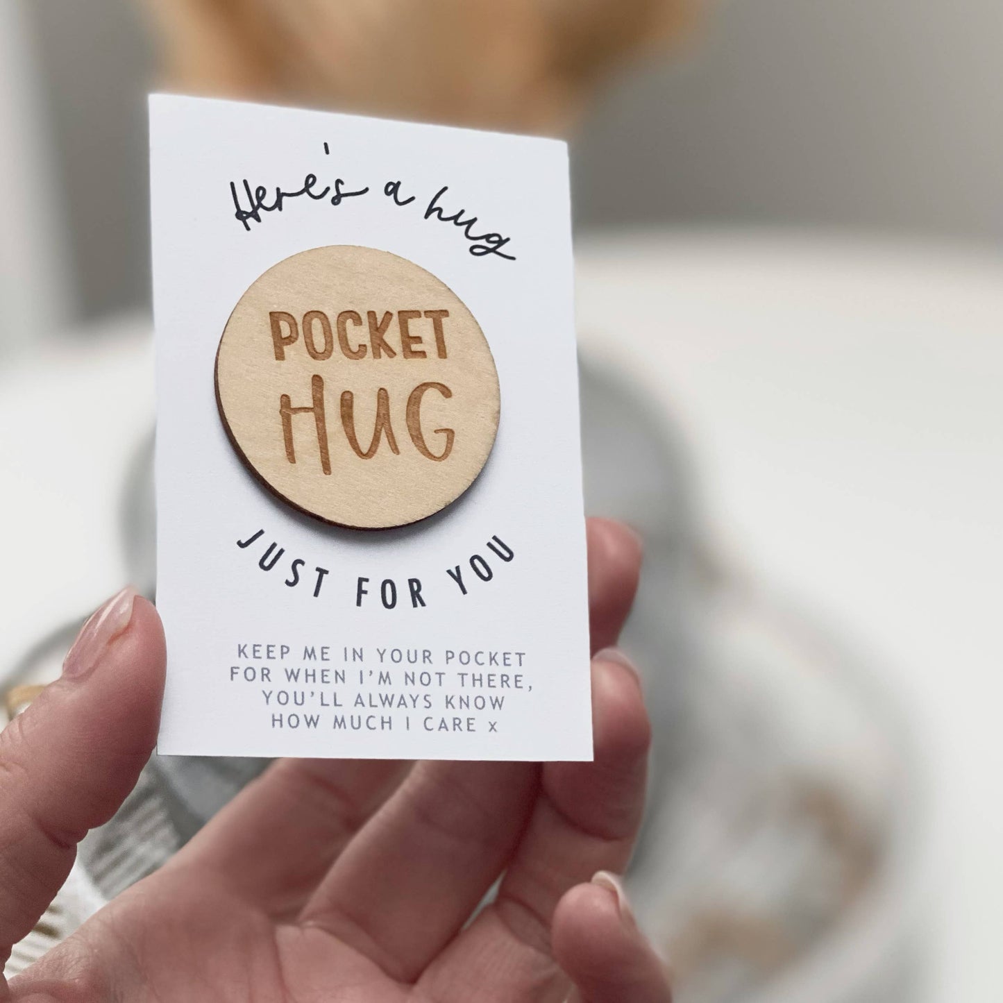 Jodie Gaul & Co: Wooden Pocket Hug