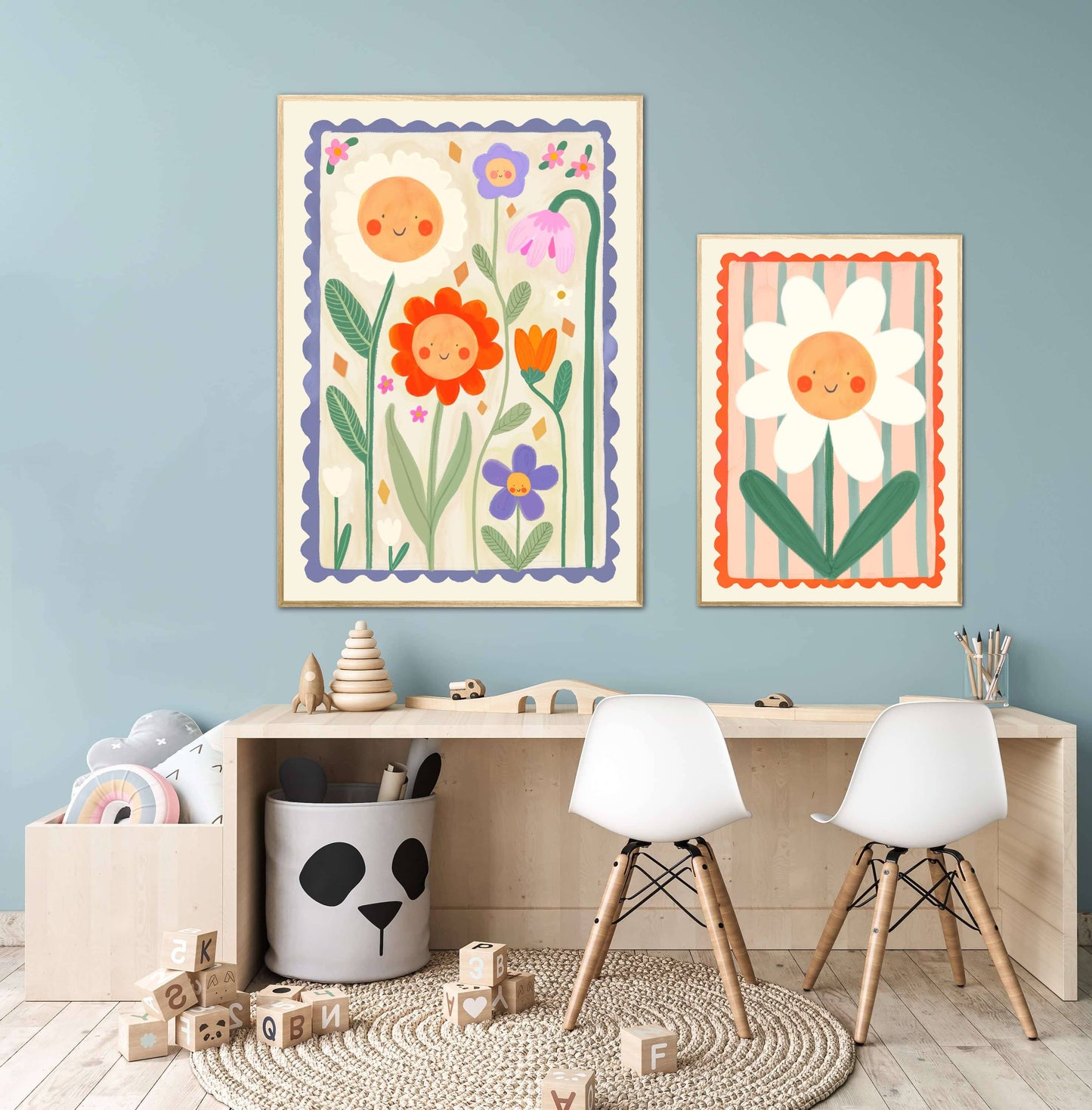 Kate Fox Design: Spring Day (unframed) A5