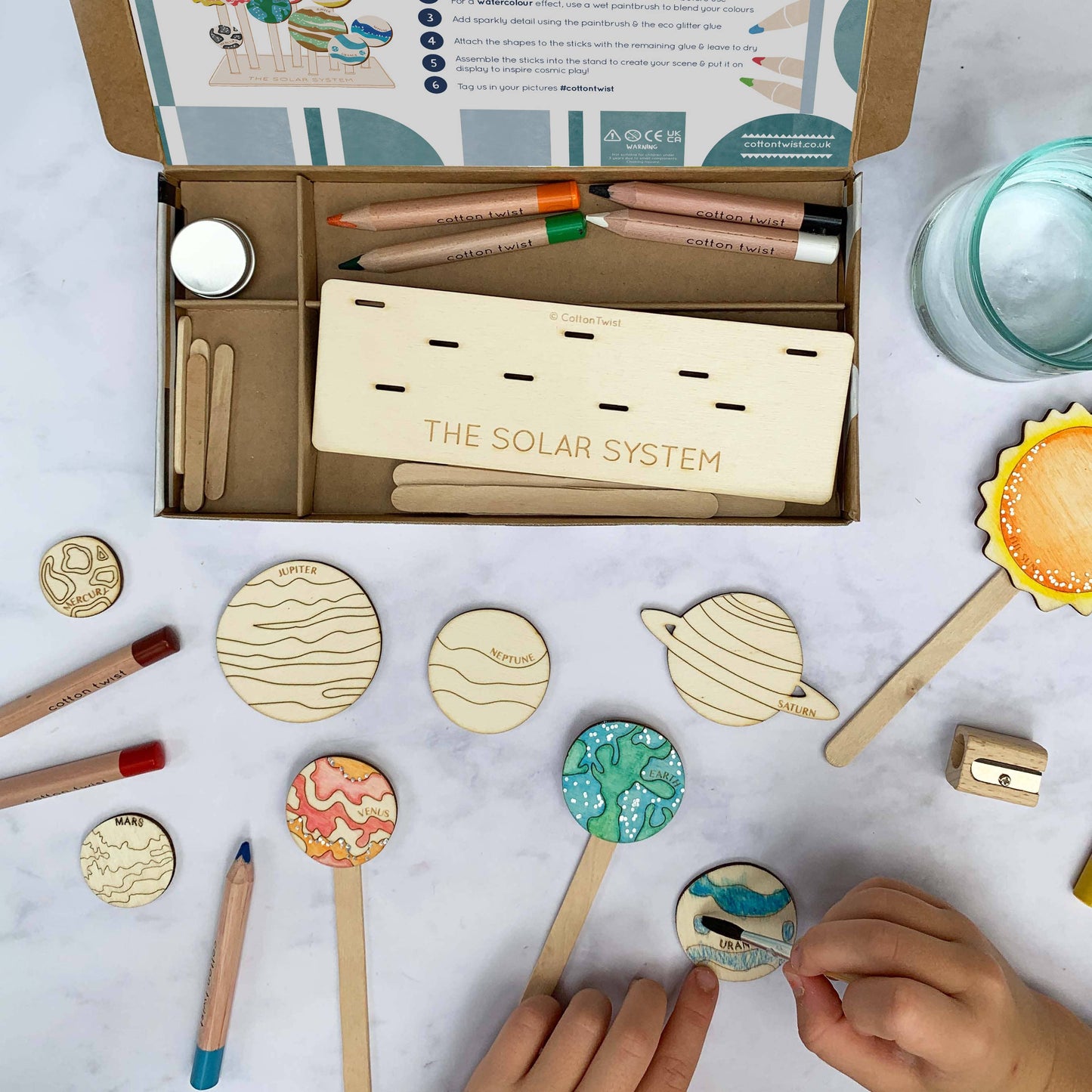 Cotton Twist: Solar System Craft Kit