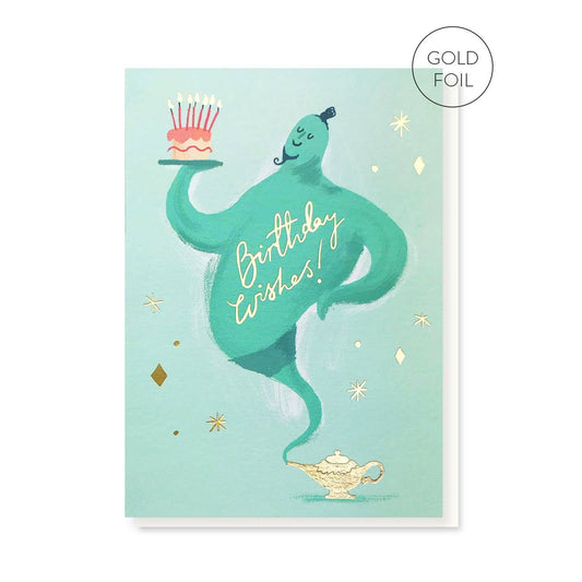 Stormy Knight: Birthday Wishes Genie Card