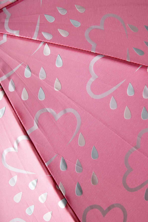 Grass & Air: Little Kids Colour-Revealing Umbrella in Baby Pink