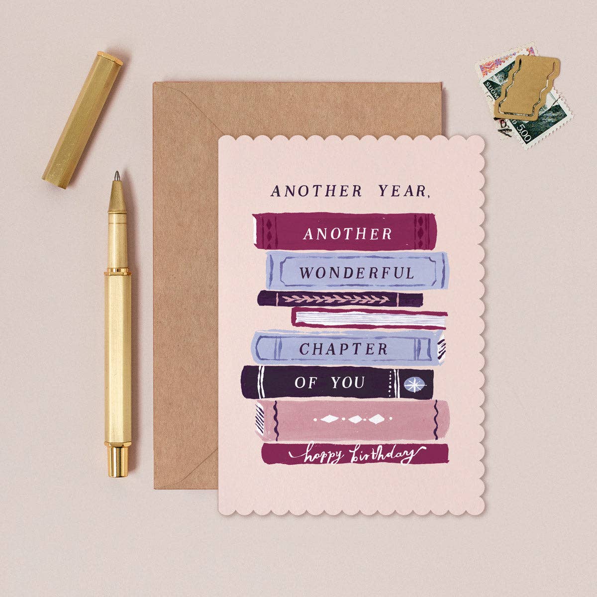 Sister Paper Co.: Bookish Birthday Card