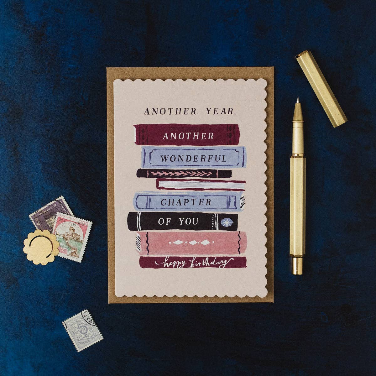 Sister Paper Co.: Bookish Birthday Card