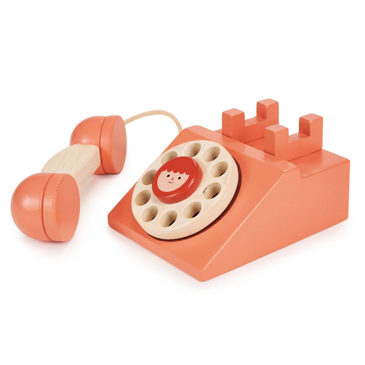 ThreadBear Design Ltd: Wooden Toy Ring Ring Telephone For Kids