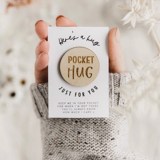 Jodie Gaul & Co: Wooden Pocket Hug