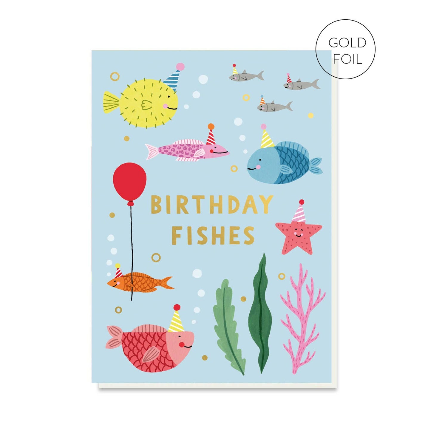 Stormy Knight: Birthday Fishes Pun Birthday Card