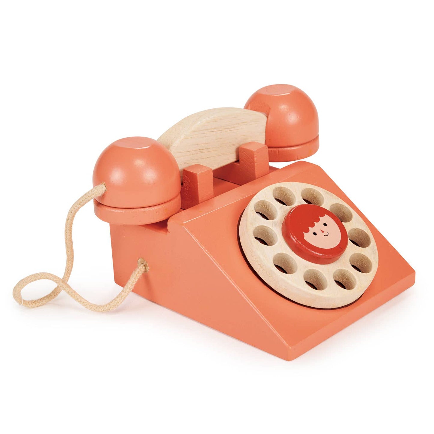 ThreadBear Design Ltd: Wooden Toy Ring Ring Telephone For Kids