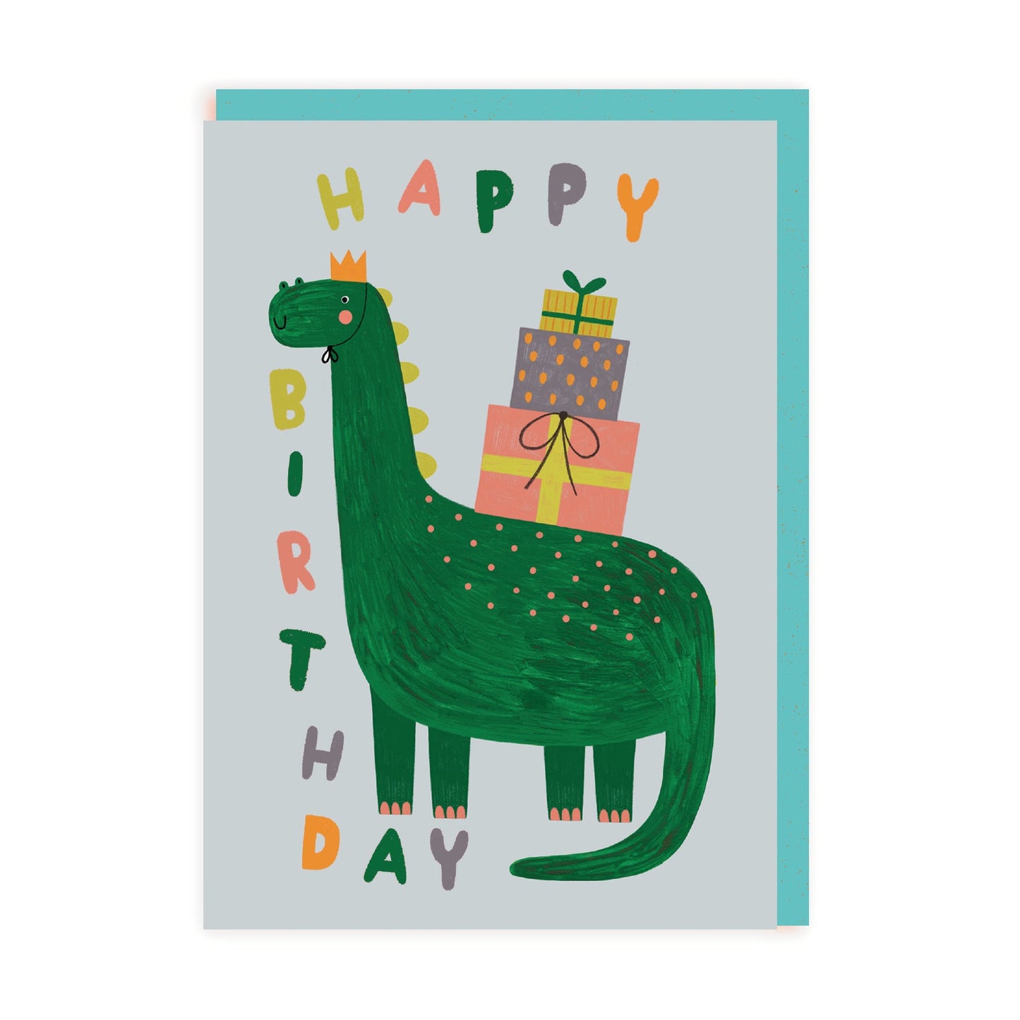 Ohh Deer: Cute Dinosaur Birthday Card