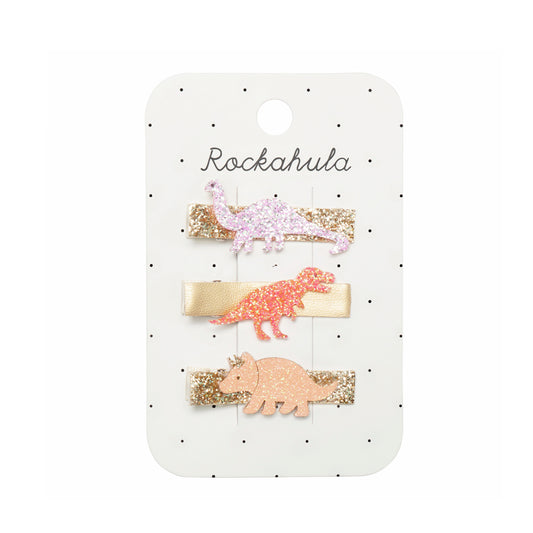 Rockahula Kids: Glitter Dinosaur Bar Clips