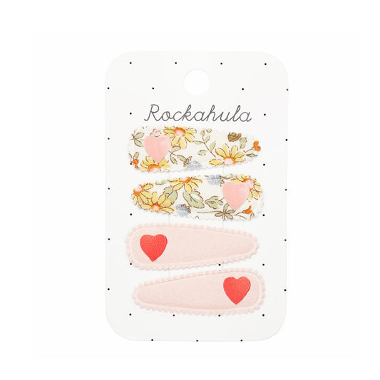 Rockahula Kids: Bramble Heart Fabric Clip Set