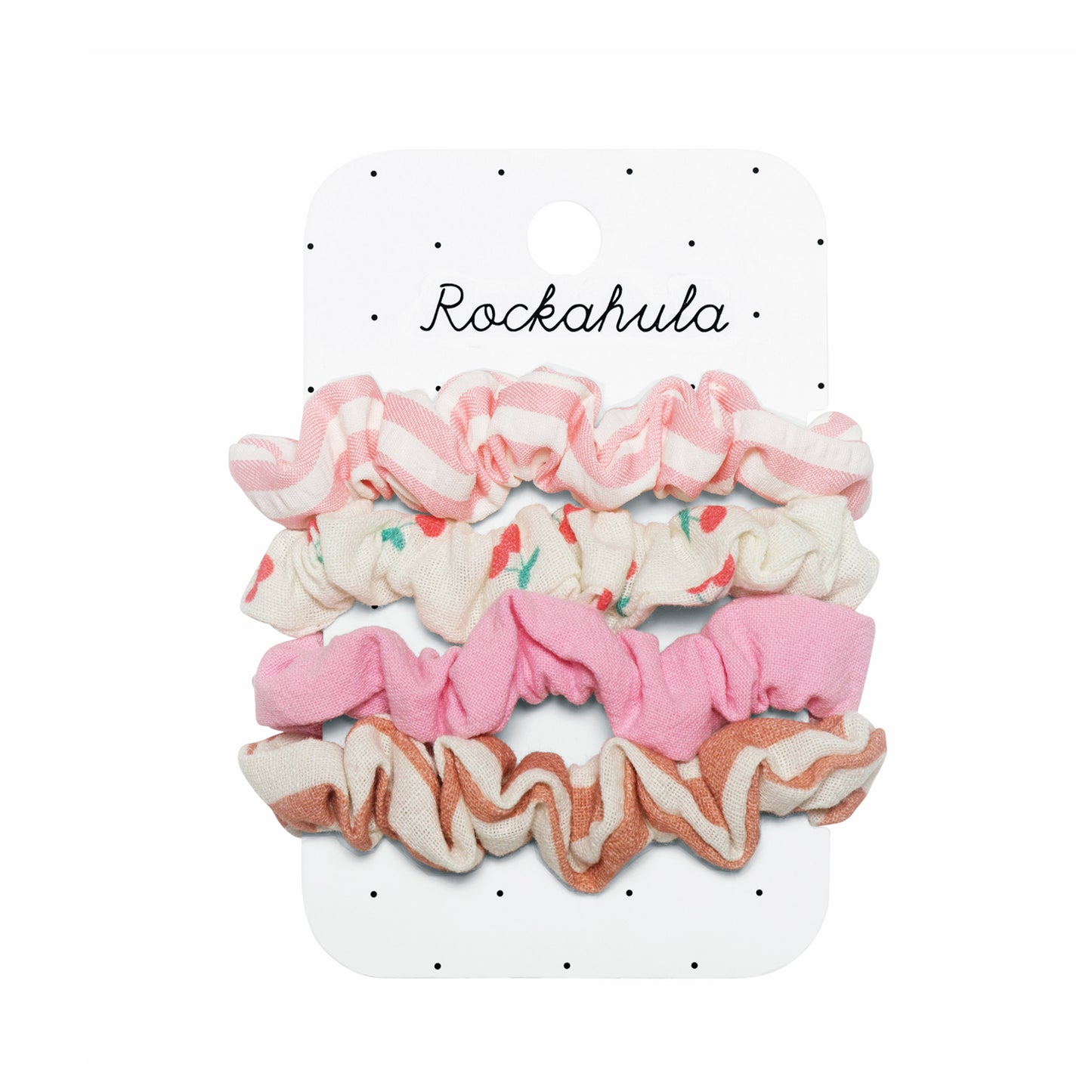 Rockahula Kids: Cherry Stripe Scrunchie Set