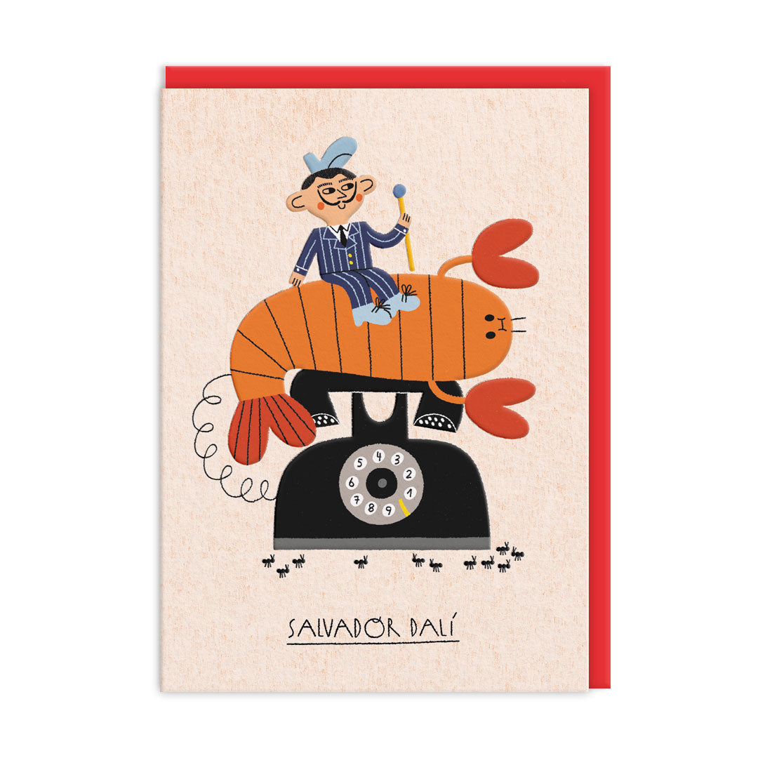 Ohh Deer: Salvador Dalí Greeting Card