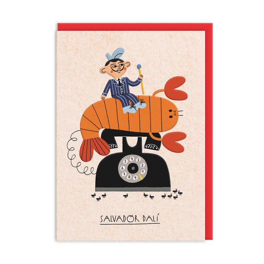 Ohh Deer: Salvador Dalí Greeting Card