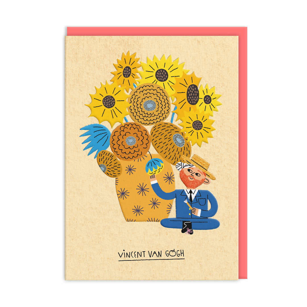 Ohh Deer: Vincent van Gogh Greeting Card