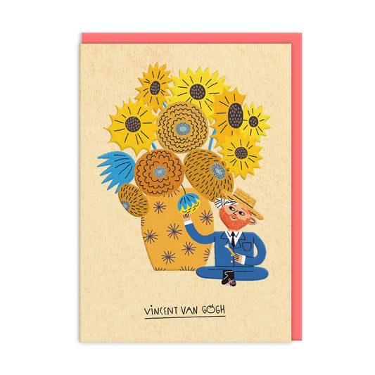 Ohh Deer: Vincent van Gogh Greeting Card