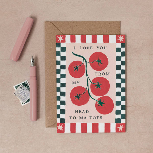 Sister Paper Co. - Tomatoes Love Card