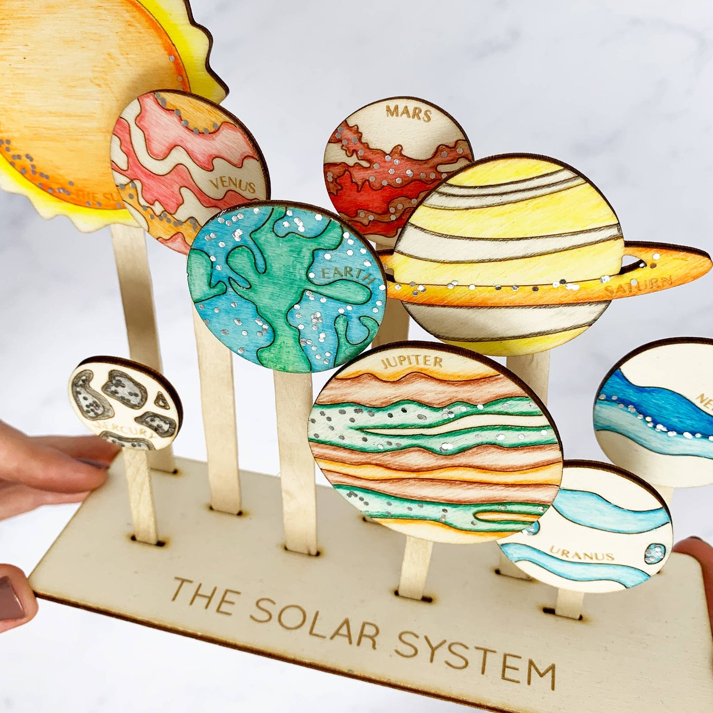 Cotton Twist: Solar System Craft Kit