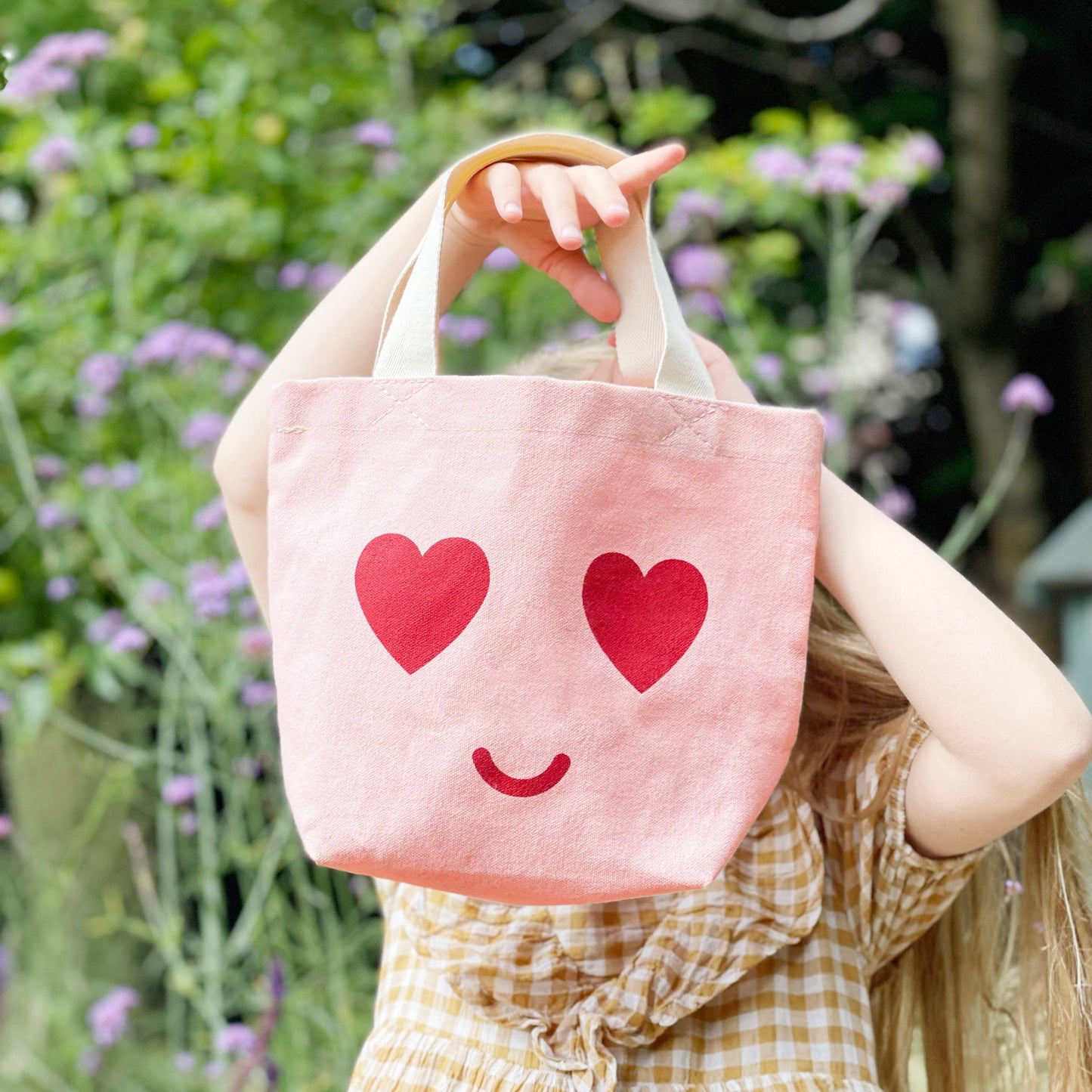 Alphabet Bags: Heart Eyes - Little Pink Bag