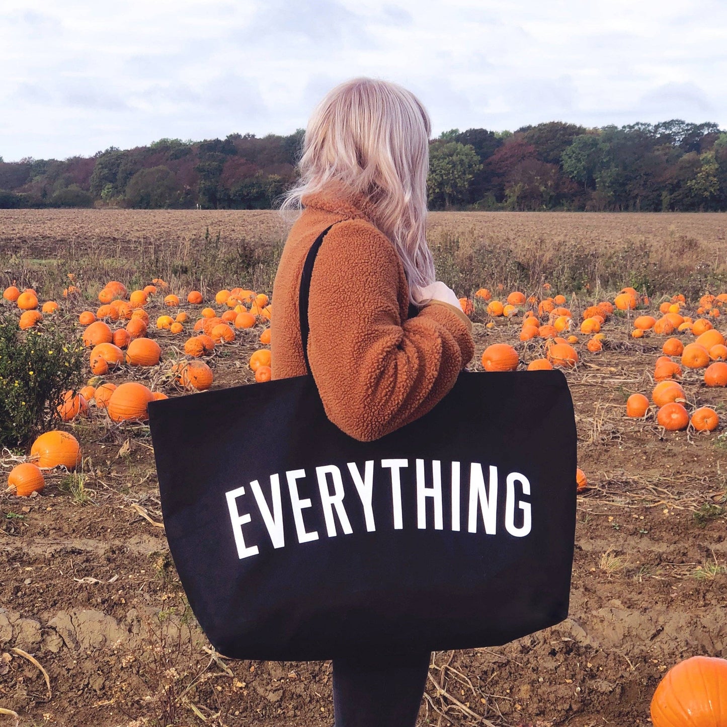 Alphabet Bags: Everything - Black REALLY Big Bag