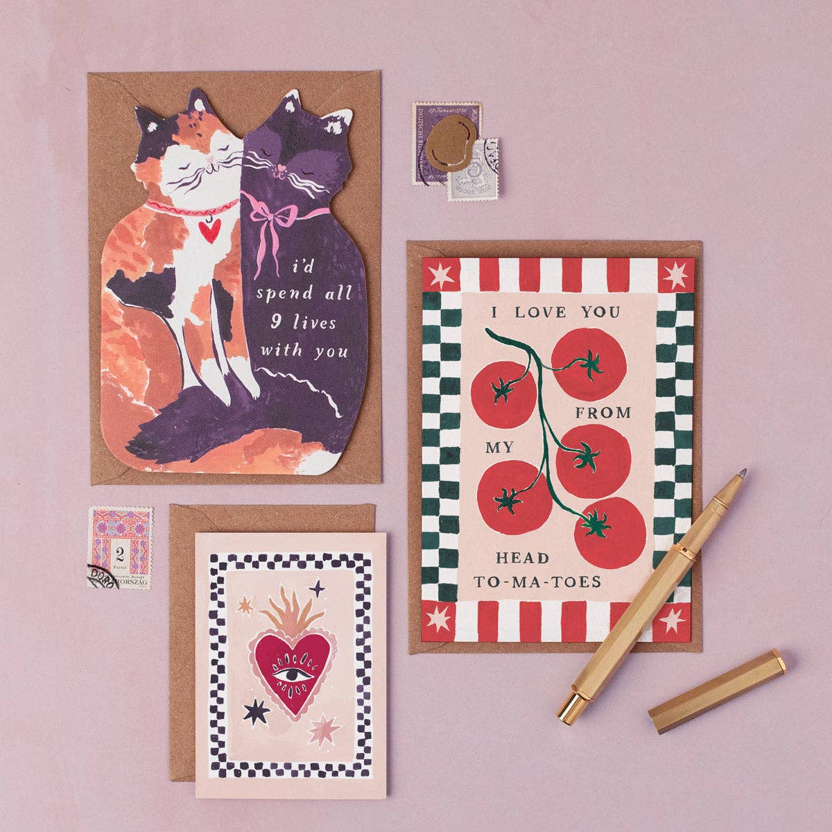 Sister Paper Co. - Tomatoes Love Card