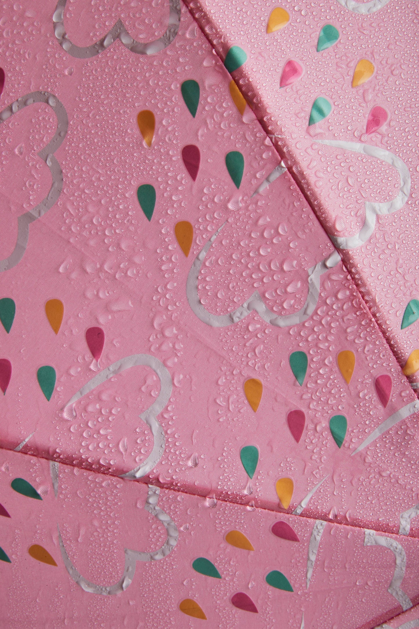 Grass & Air: Little Kids Colour-Revealing Umbrella in Baby Pink