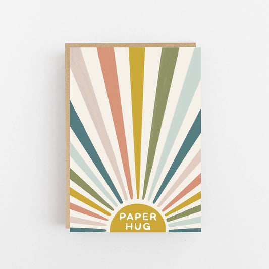 Lomond Paper Co: Paper Hug Greeting Card