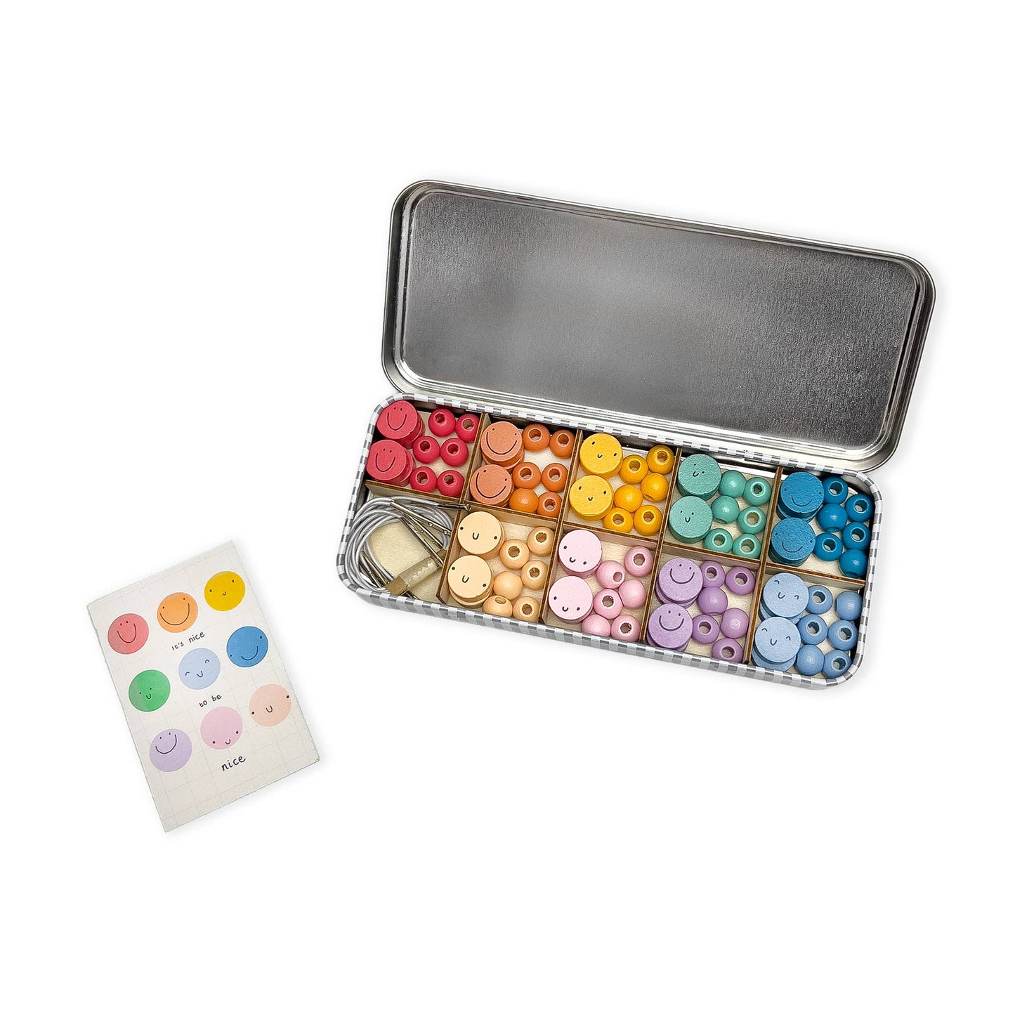 Cotton Twist: It's Nice To Be Nice Bracelet Beading Kit for Children