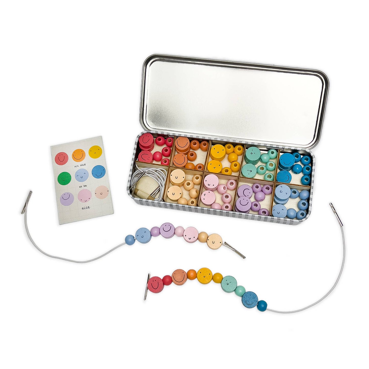 Cotton Twist: It's Nice To Be Nice Bracelet Beading Kit for Children