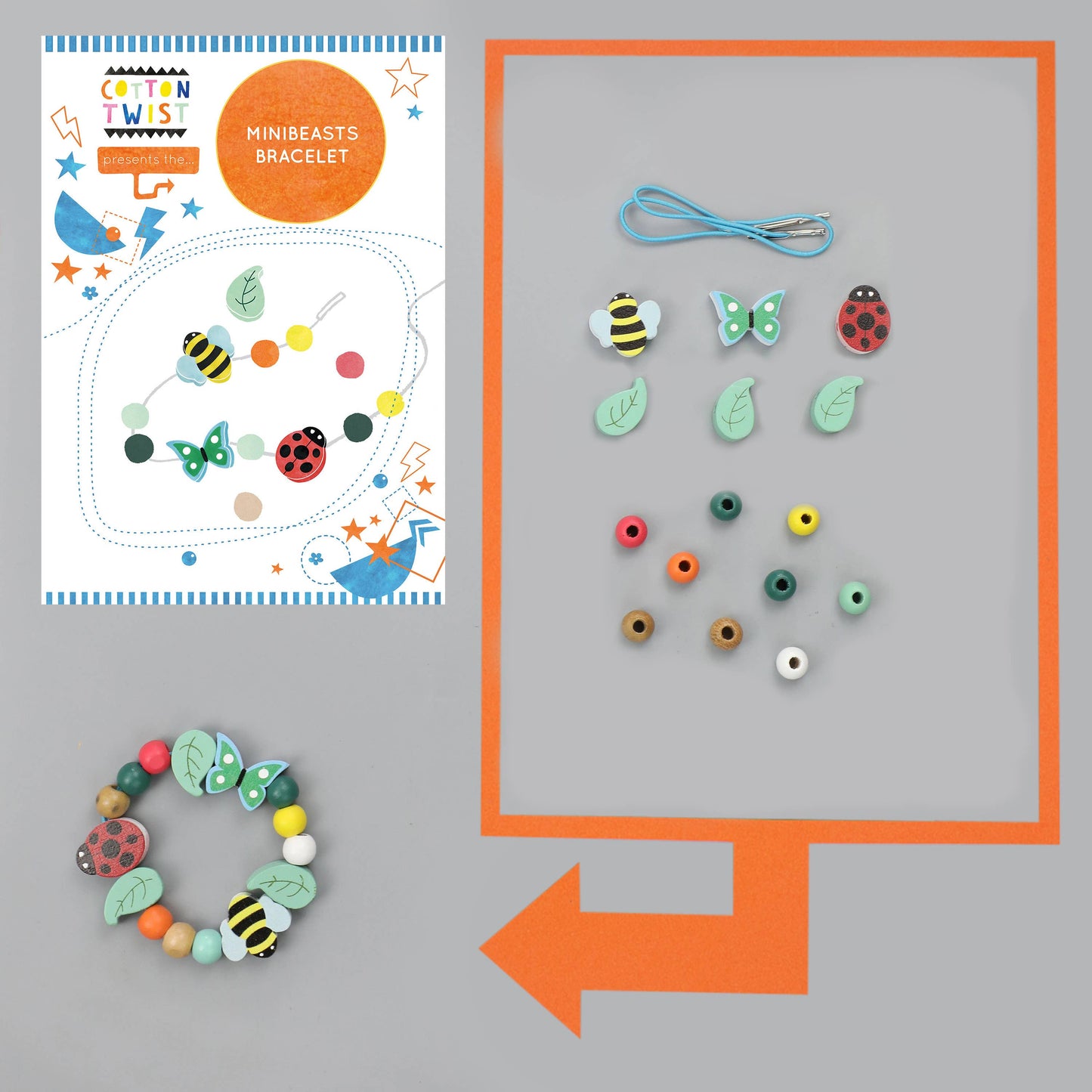 Cotton Twist: Make Your Own Minibeast Bracelet